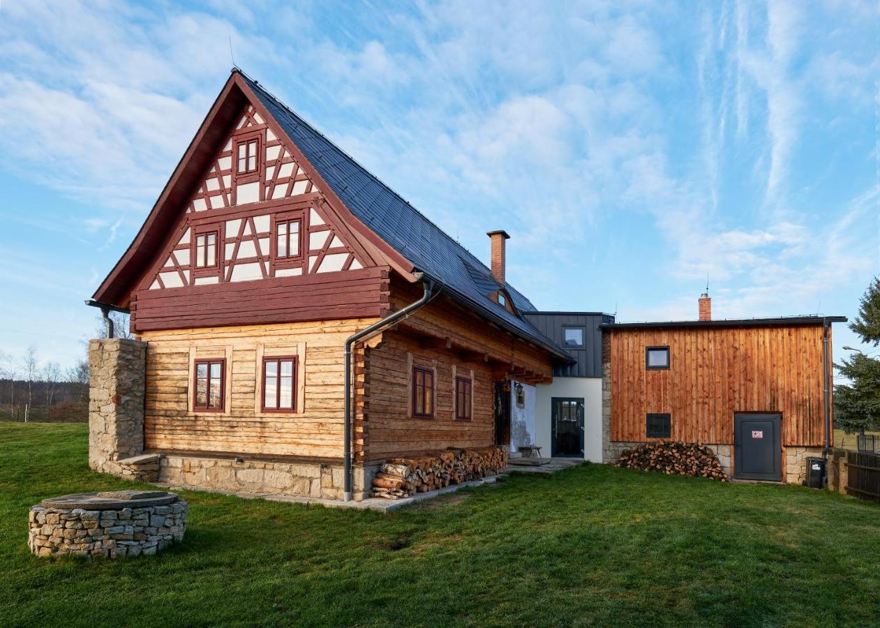 Вилла Roubenka U Babi Lipna Экстерьер фото